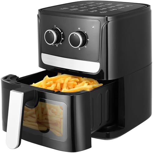 Heißluftfritteuse 4,5 L Heissluftfriteuse 1500W Airfryer XXL...